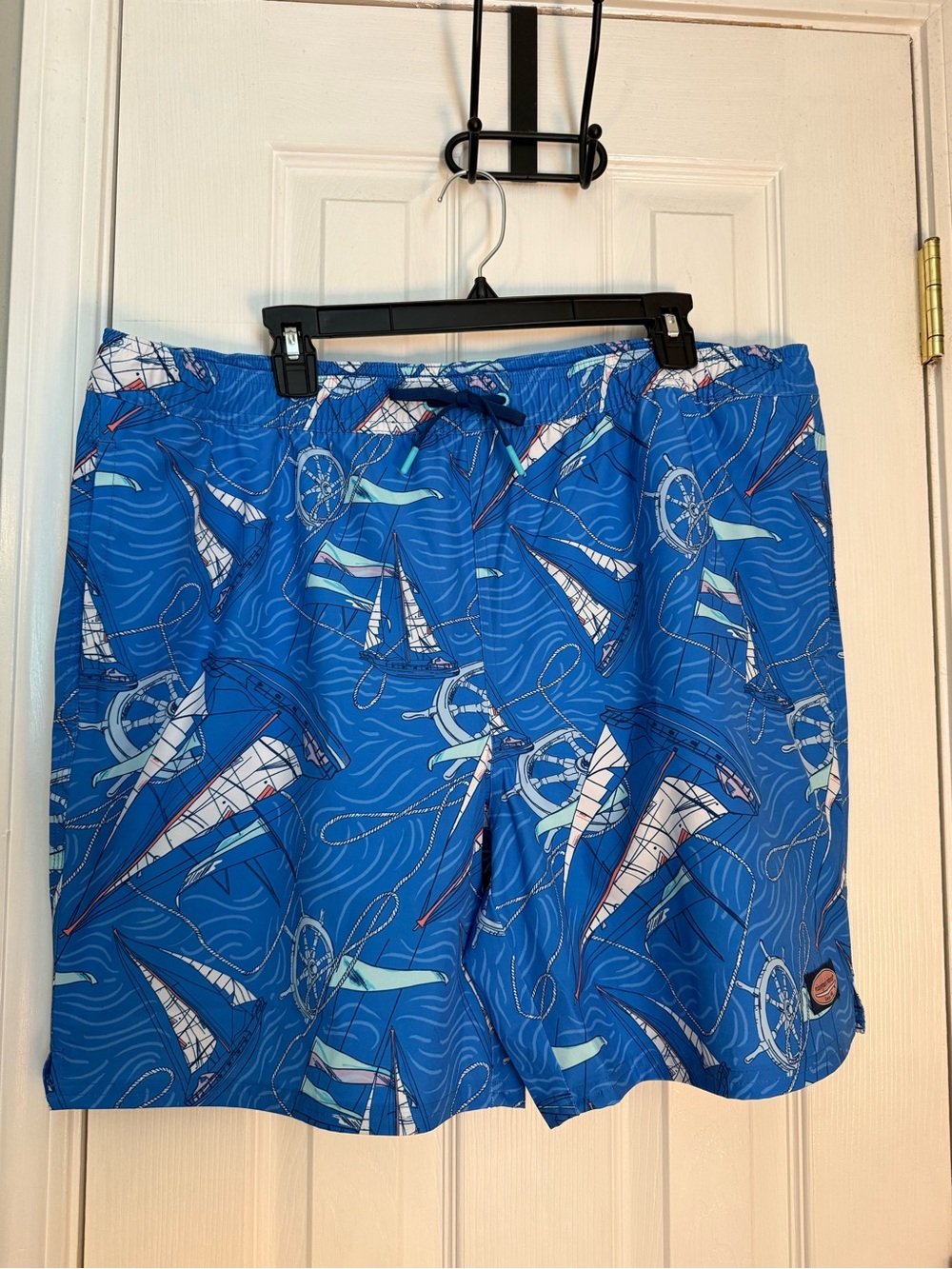 Men's Vineyard Vines Nautical Sailboat Swim Trunks